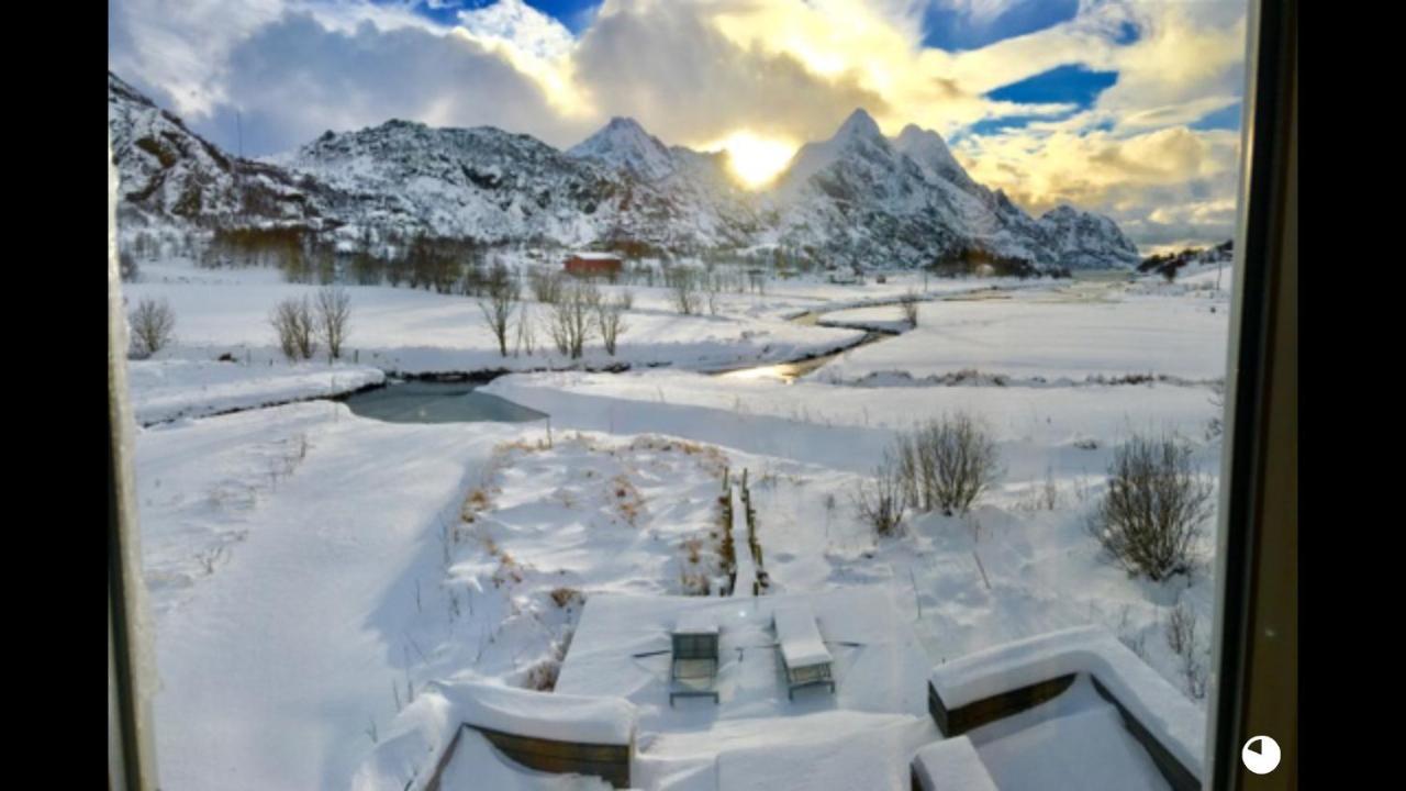 Lofoten Fjord Lodge Saupstad  Екстериор снимка