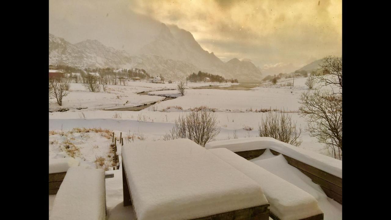 Lofoten Fjord Lodge Saupstad  Екстериор снимка